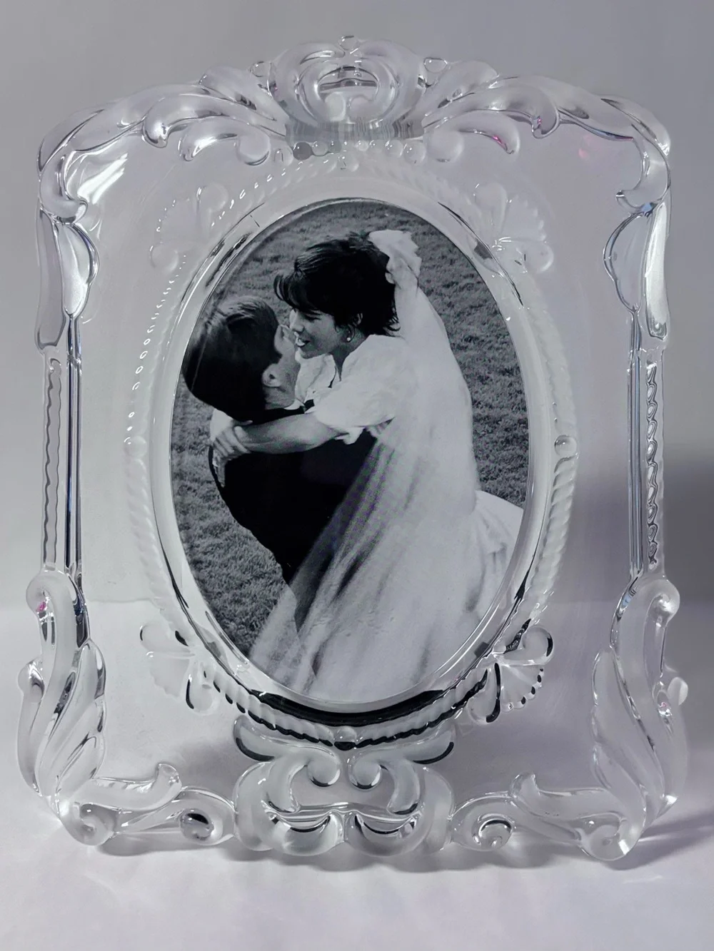 Mikasa Made in Germany Crystal Picture Frame 90s glamour home decor